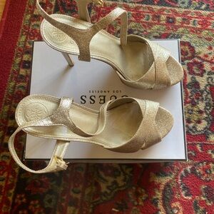 Guess Sparkling Gold Women's Heels